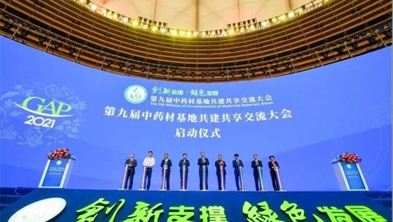 第九屆中藥材基地共建共享交流大會在南寧召開，聯(lián)盟主席張伯禮院士蒞臨隴西奇正展臺了解隴藥隴企